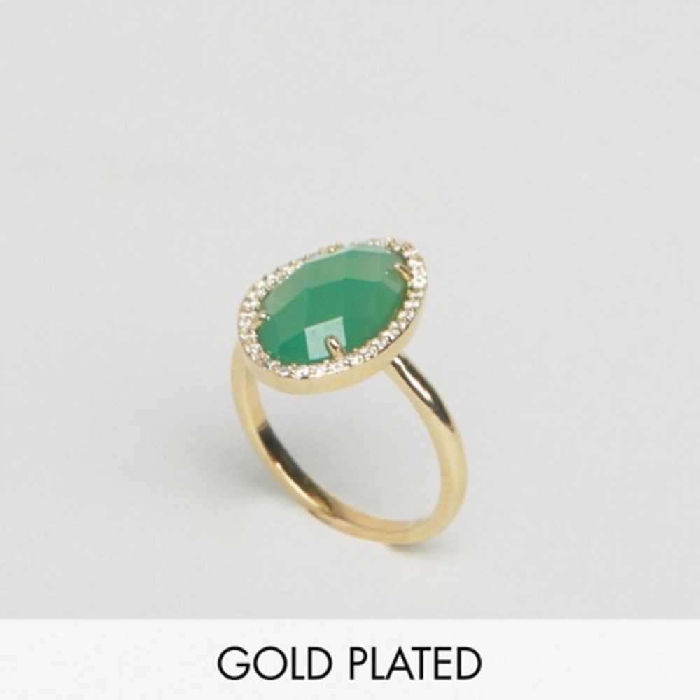 Semi Precious Stone Ring - Picture 2 of 7